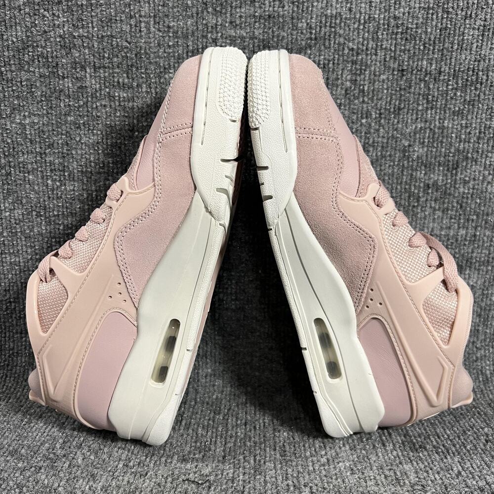 Nike Air Jordan 4 Shoes Womens Size 8 Pink White Casual Low Top FQ7940-600 - Picture 6 of 9
